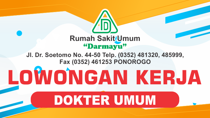 LOWONGAN KERJA DOKTER UMUM LOWONGAN KERJA DOKTER UMUM